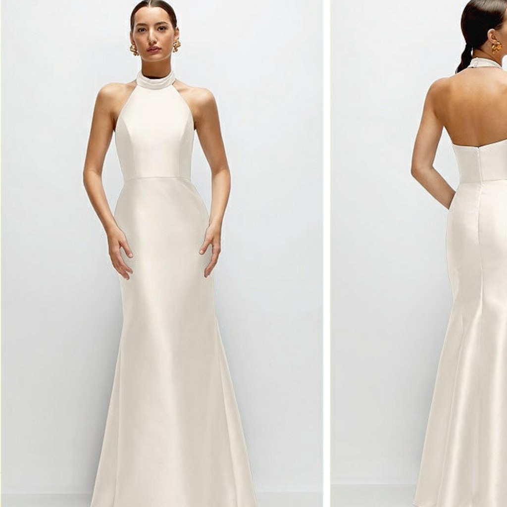 Alfred Sung Bryson Dress - Ivory
